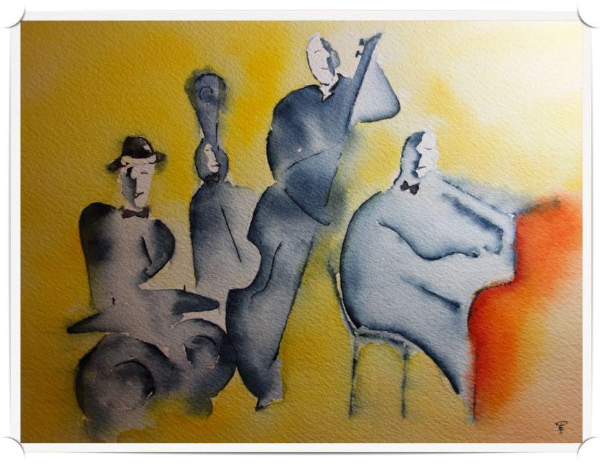 Quatuor en feu