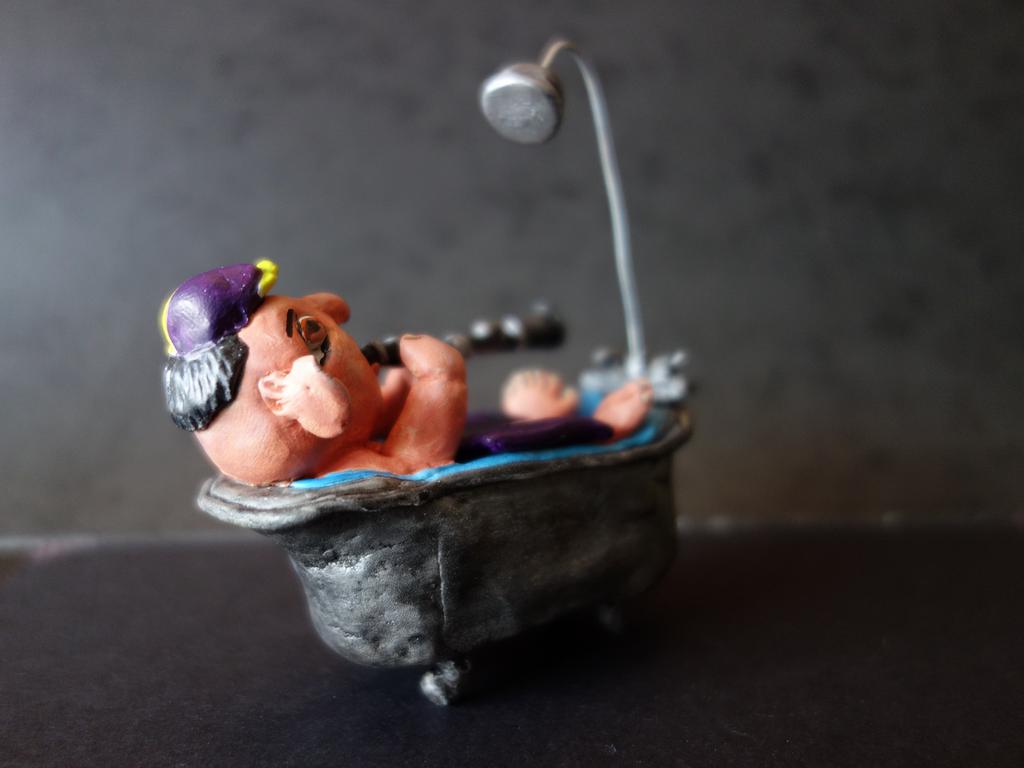 Trio jazz baignoire