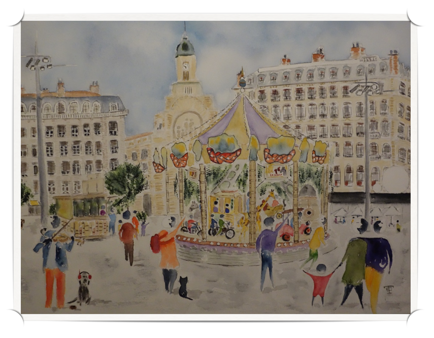 Le carrousel de la fosse aux ours, Lyon