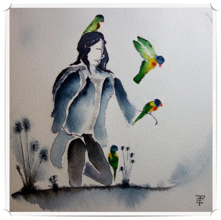 la femme qui parlait à l'oreille des oiseaux