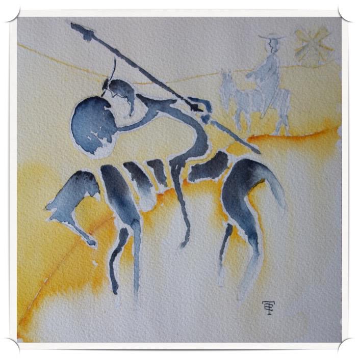 Don Quichotte & Rossinante